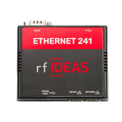 rf ideas reader serial to ethernet|rf card reader 241.